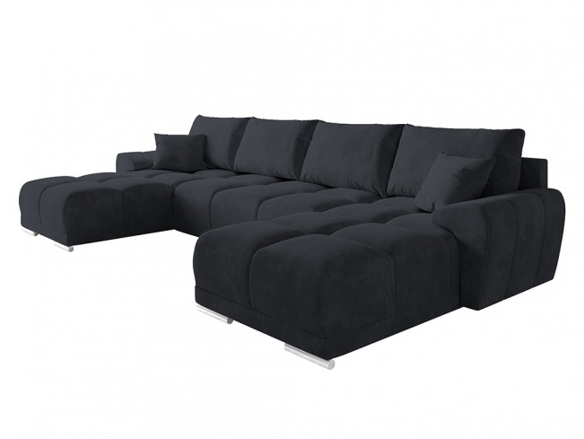 Narożnik Bego U MO-97 ciemny grafit - widok ogólny