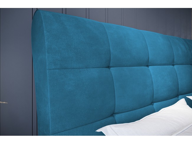 Łóżko tapicerowane Joko 140 Kronos 13 lazurowy