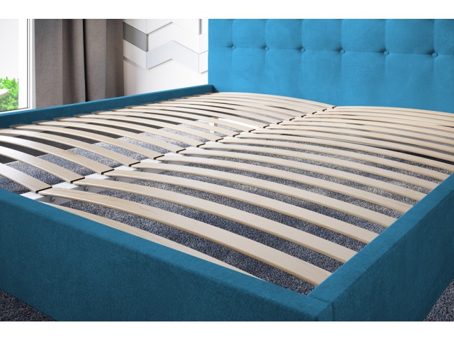 Łóżko tapicerowane Endo 140 Kronos 13 lazurowy