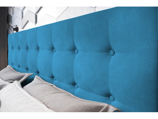 Łóżko tapicerowane Endo 160 Kronos 13 lazurowy