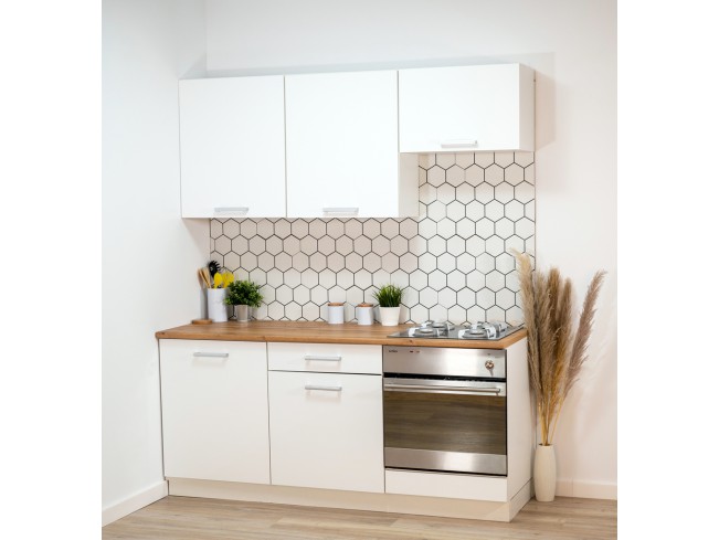 Kuchnia Leto 2 biały mat 180 cm