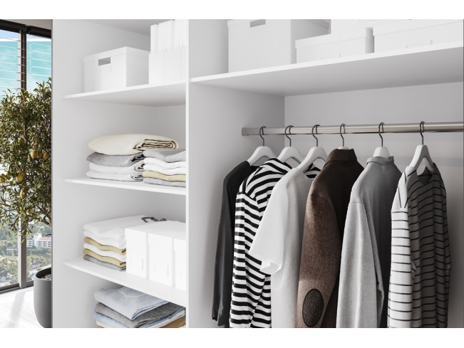 Szafa uchylna Solo 1 biały mat 180 cm