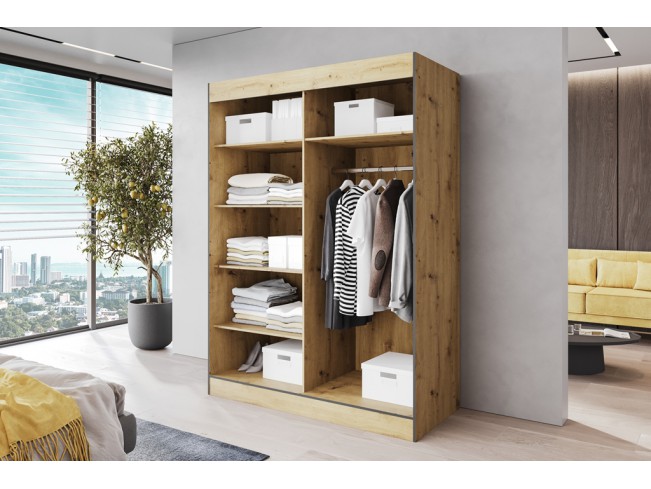 Szafa przesuwna Solo 2 artisan 150 cm