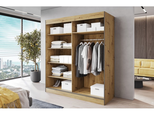 Szafa przesuwna Solo 2 artisan 180 cm