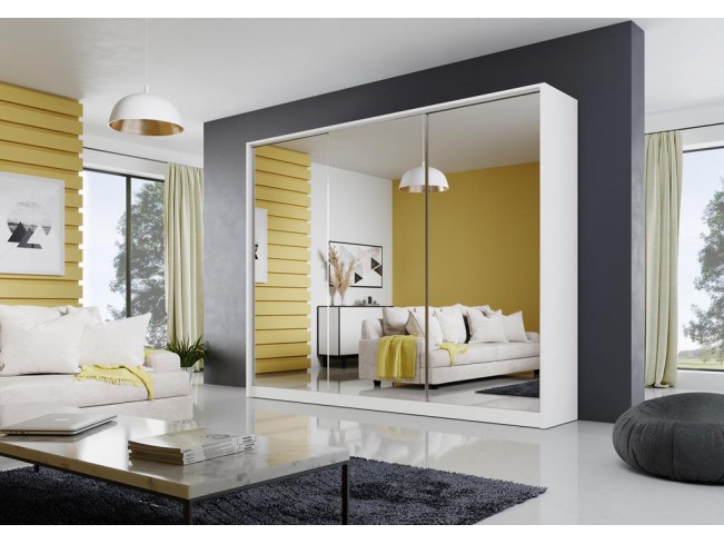 Szafa przesuwna Meblo 2 biały mat 270 cm