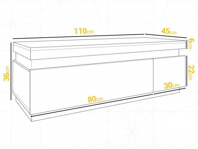 Łazienka Seli 1 biały mat/dąb lefkas zestaw mebli wiszących