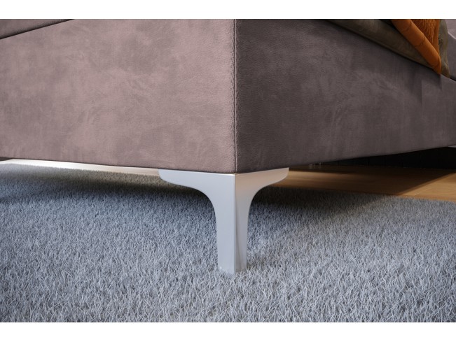 Łóżko kontynentalne Lilu 160 Kronos 27 brudny róż