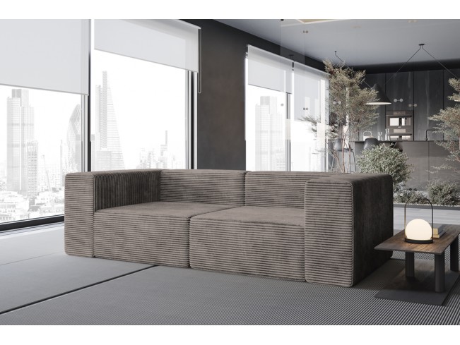 Sofa modułowa Lenn 2 Top sztruks 20 caffe latte