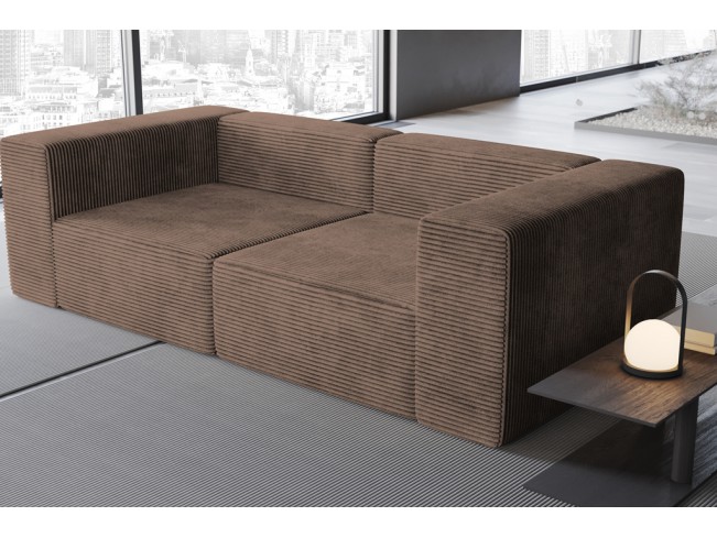 Sofa modułowa Lenn 2 Top sztruks 29 brązowy