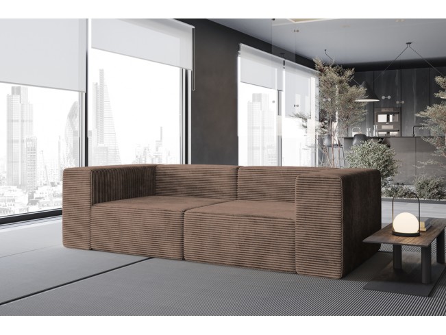 Sofa modułowa Lenn 2 Top sztruks 29 brązowy