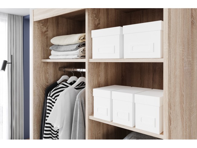 Szafa przesuwna Leso 2 sonoma 100 cm