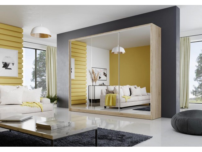 Szafa przesuwna Meblo 2 sonoma 270 cm