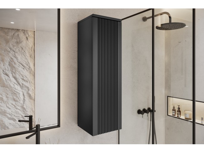 Łazienka Daki 60 3 czarna perła/złoty zestaw mebli wiszących