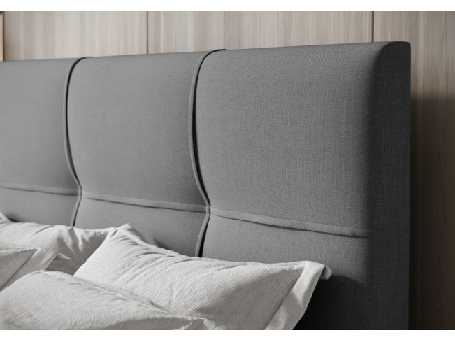 Łóżko kontynentalne Fado 1 160 Sawana 21 jasny szary