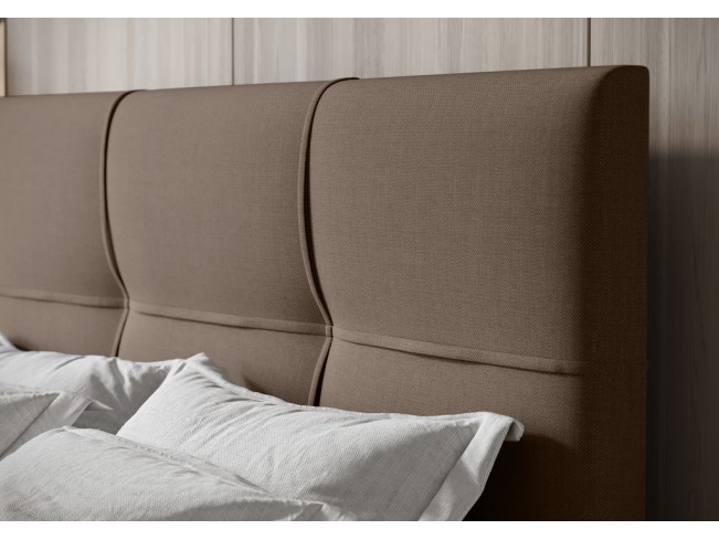 Łóżko kontynentalne Fado 1 180 Sawana 25 ciepły brąz