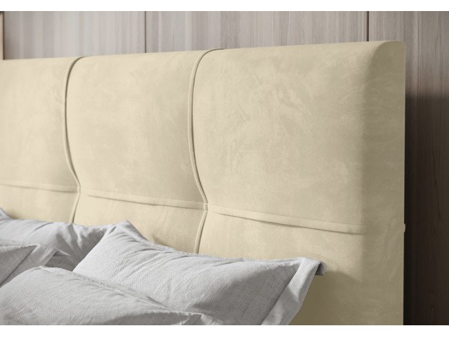 Łóżko kontynentalne Fado 1 140 Monolith 02 ecru