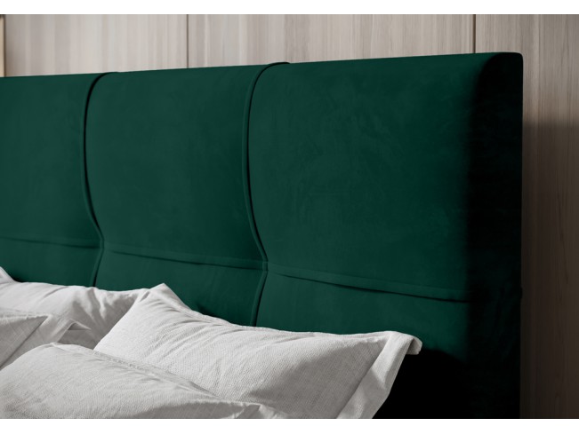 Łóżko kontynentalne Fado 1 140 Monolith 37 zielony