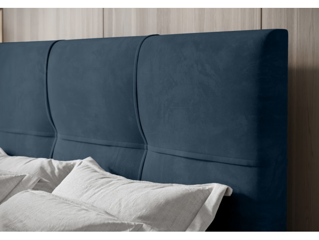 Łóżko kontynentalne Fado 1 180 Monolith 76 lazurowy