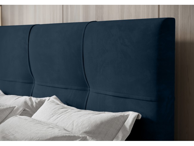 Łóżko kontynentalne Fado 1 180 Monolith 77 granatowy
