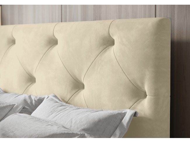 Łóżko kontynentalne Fado 2 140 Monolith 02 ecru