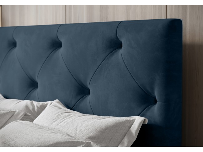 Łóżko kontynentalne Fado 2 180 Monolith 76 lazurowy