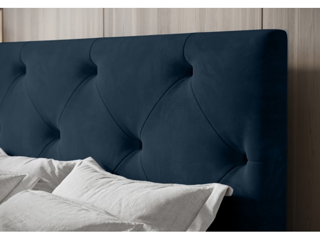 Łóżko kontynentalne Fado 2 160 Monolith 77 granatowy