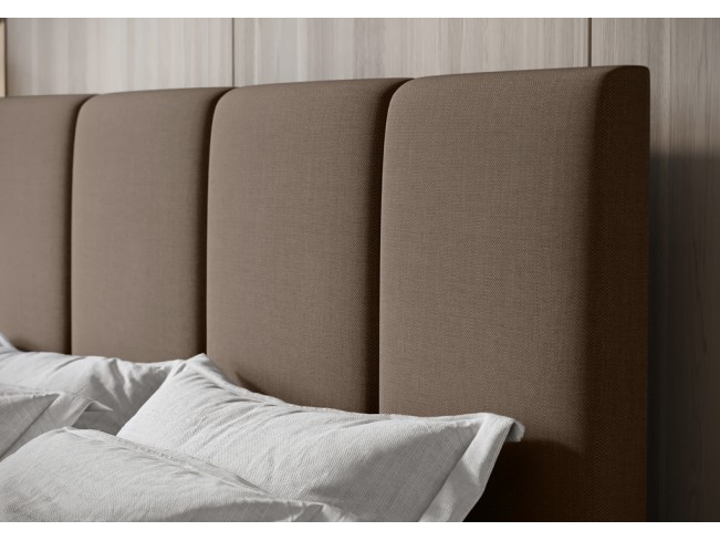 Łóżko kontynentalne Fado 3 160 Sawana 25 ciepły brąz