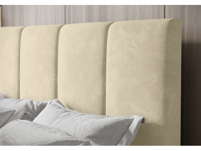 Łóżko kontynentalne Fado 3 160 Monolith 02 ecru