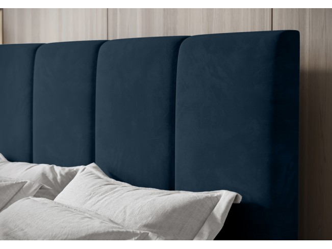 Łóżko kontynentalne Fado 3 160 Monolith 77 granatowy