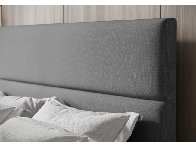 Łóżko kontynentalne Fado 4 140 Sawana 21 jasny szary