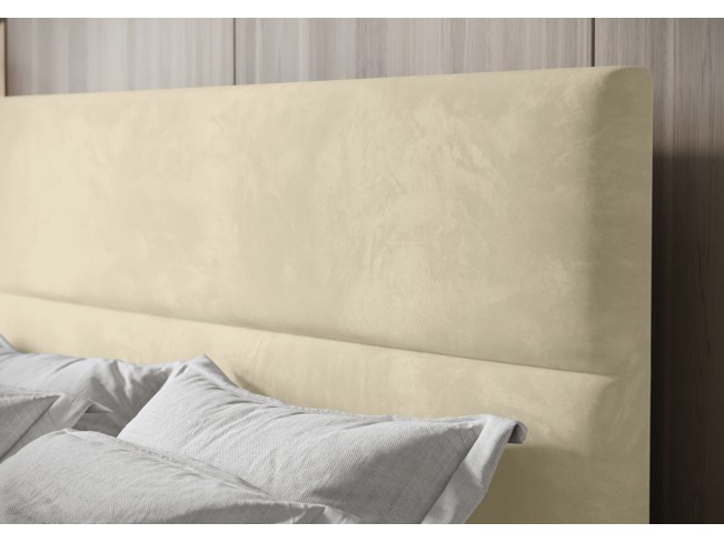 Łóżko kontynentalne Fado 4 160 Monolith 02 ecru