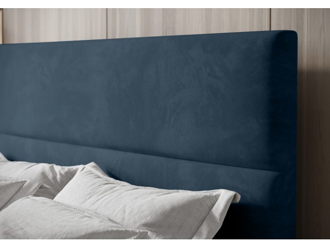 Łóżko kontynentalne Fado 4 160 Monolith 76 lazurowy