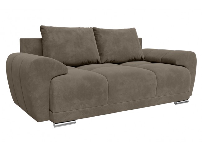 Sofa Bego 2 Monolith 09 jasny brąz - widok z przodu