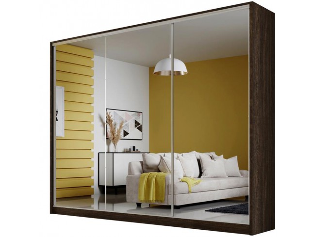 Szafa Meblo 2 270 wenge - widok z przodu