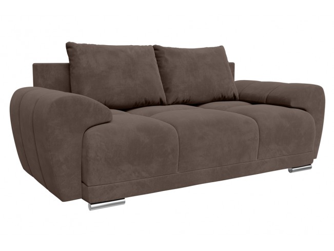 Sofa Bego 2 Monolith 15 mleczna czekolada - widok z przodu