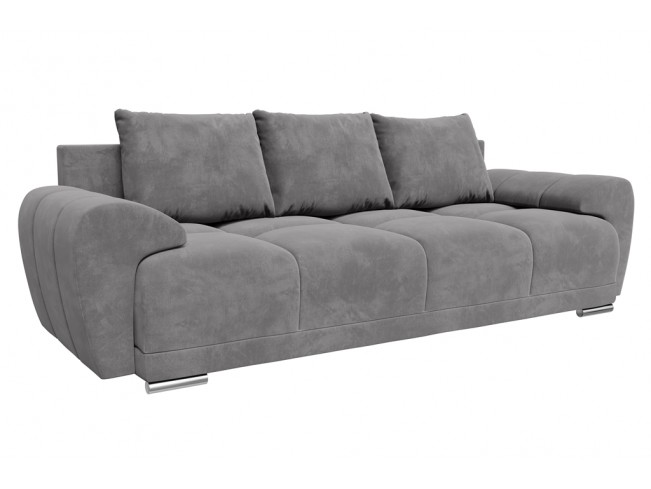 Sofa Bego 3 Monolith 85 szary -widok z przodu