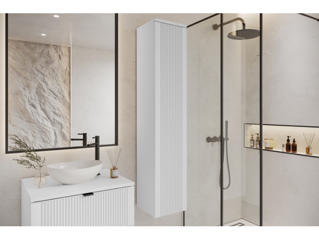 Łazienka Daki 60 3 biała perła zestaw mebli wiszących