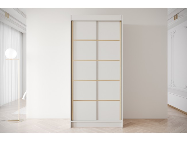 Szafa przesuwna Gold 4 kaszmir 100 cm