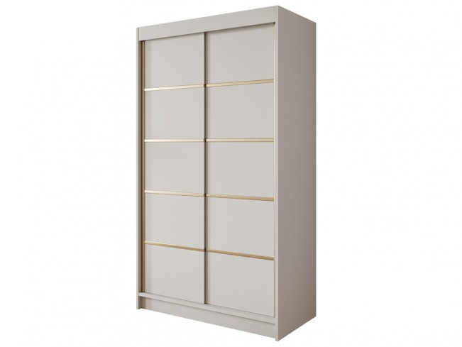 Szafa przesuwna Gold 4 kaszmir 120 cm - widok ogólny
