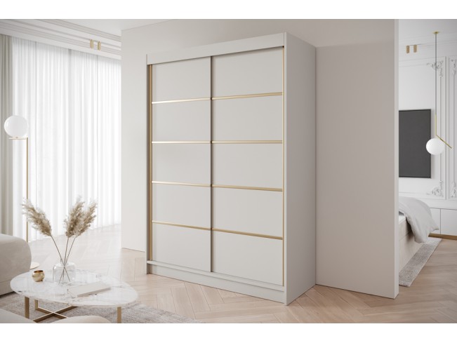 Szafa przesuwna Gold 4 150 kaszmir
