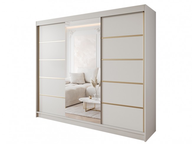 Szafa Gold 6 250 kaszmir - widok ogólny