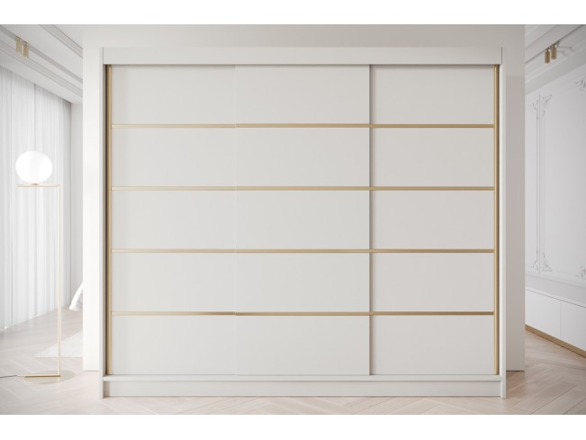 Szafa przesuwna Gold 7 kaszmir 250 cm