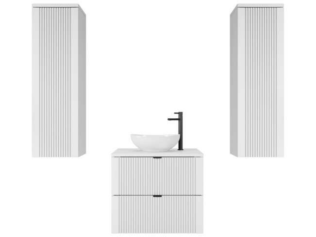 Łazienka Daki 60 4 biała - widok ogólny