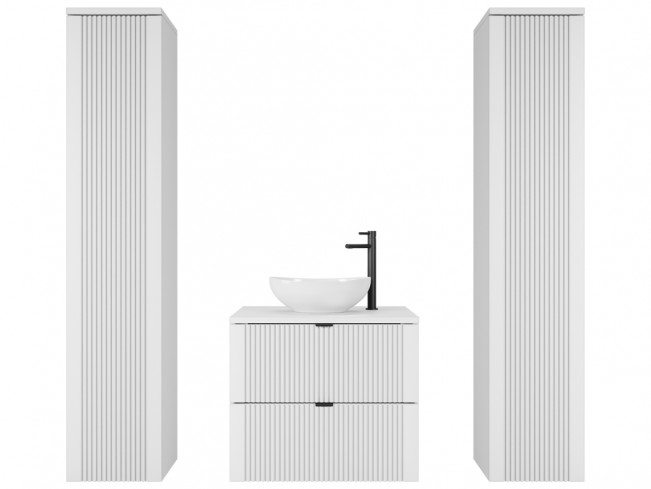 Łazienka Daki 60 5 biała perła - widok ogólny