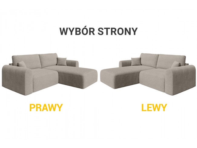 Narożnik Bali L Abriamo 03 beżowy