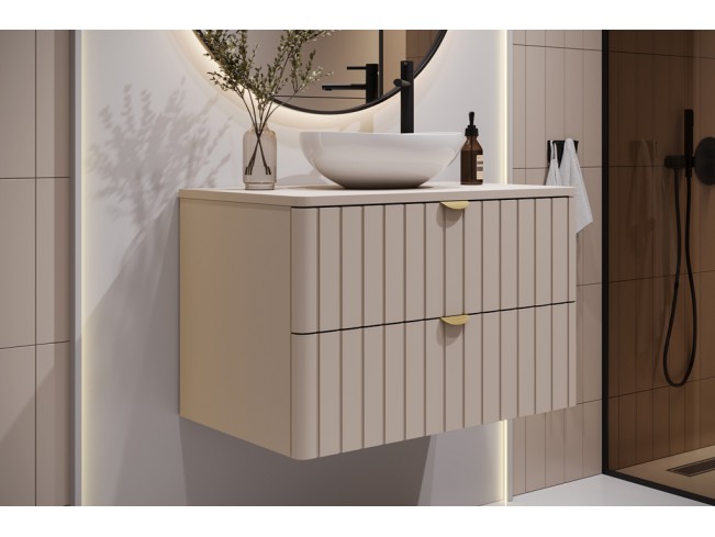 Szafka łazienkowa Doni kaszmir wisząca 80cm