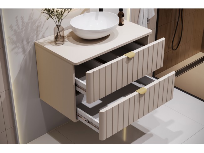 Szafka łazienkowa Doni kaszmir wisząca 80cm