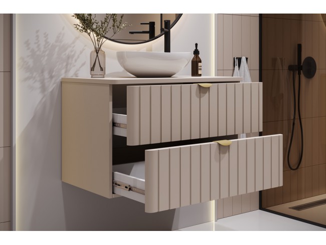 Szafka łazienkowa Doni kaszmir wisząca 80cm