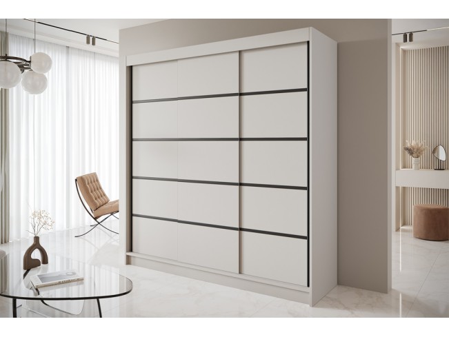 Szafa przesuwna Nero 7 kaszmir 200 cm