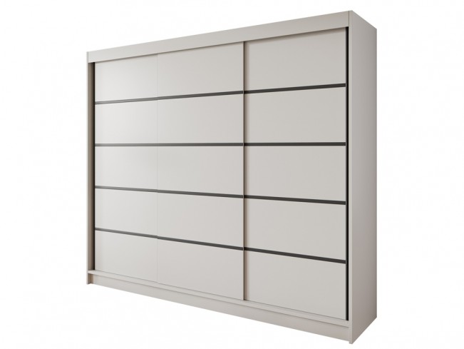 Szafa Nero 7 kaszmir 250 cm - widok ogólny